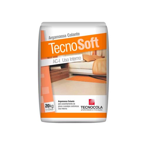 Argamassa Tecnosoft AC 1 Interna Cinza 20KG TS20X