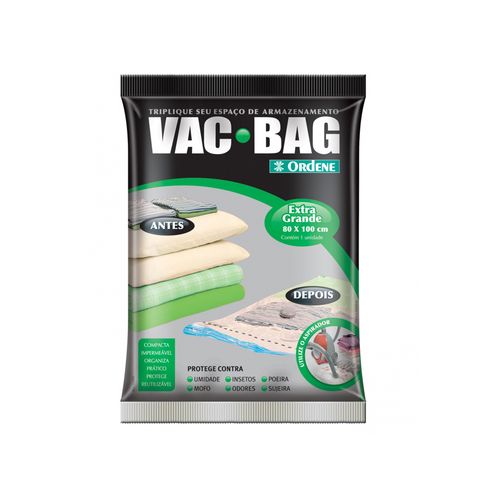 Saco Ordene Vac Bag para Armazenamento XG 80X100cm 55600