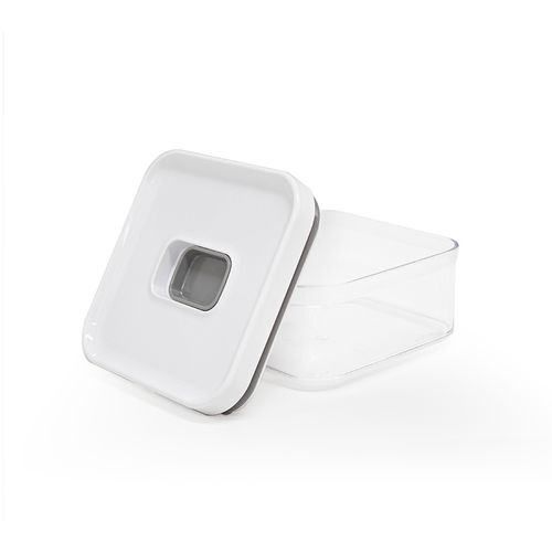 Pote Decor Hermetico Quadrado 1,0 Litro Transparente HD-68120