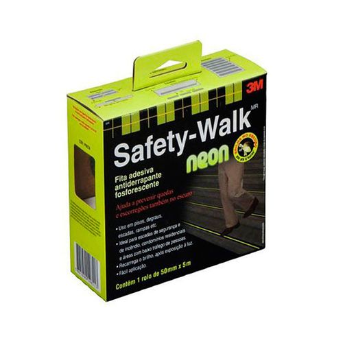 Fita 3M Antiderrapante Saf-Walk 50Mmx05m Neon Fosf.H0002224485
