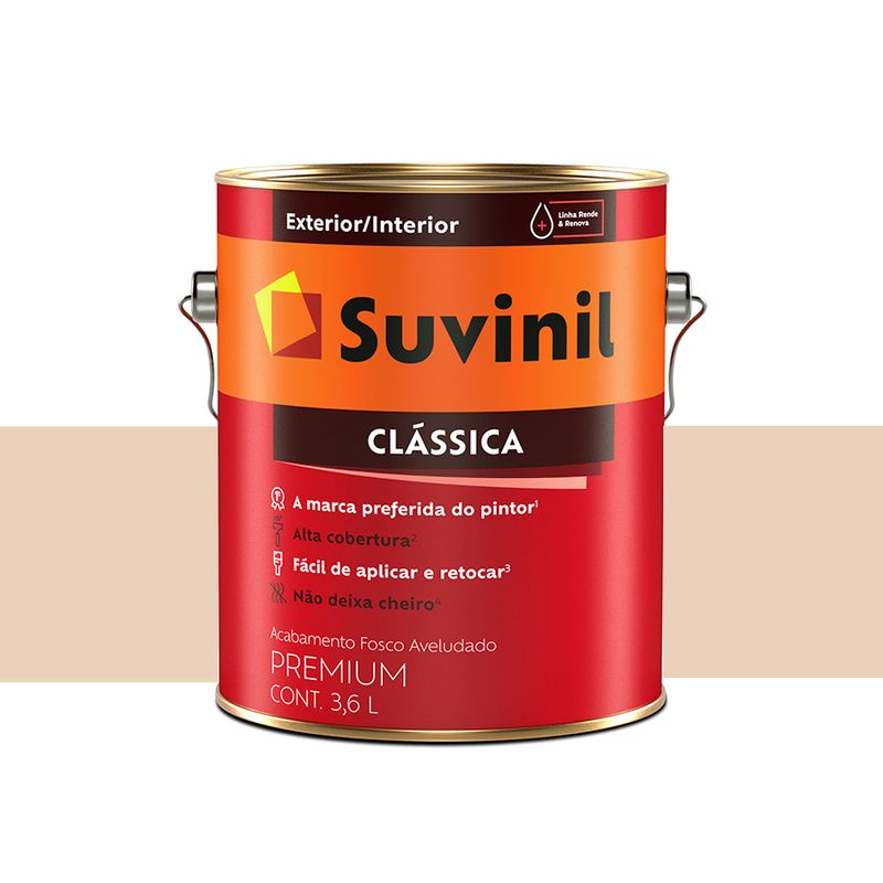 TintaSuvinilLatexPva36LitrosAreia