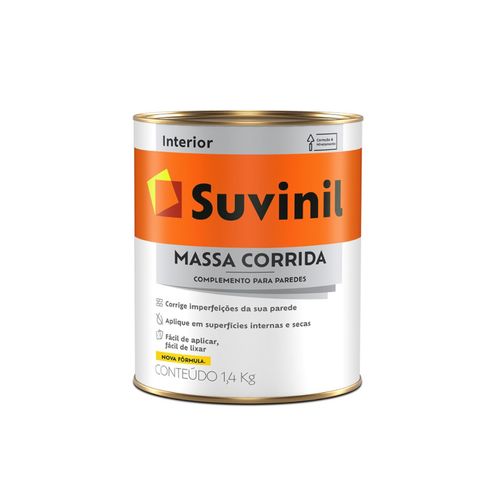 Massa Suvinil 0,81 Litros Corrida 1,4 KG 54014617