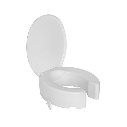 Assento Astra Elevado com Tampa 13cm Branco TAE13/T*BR1