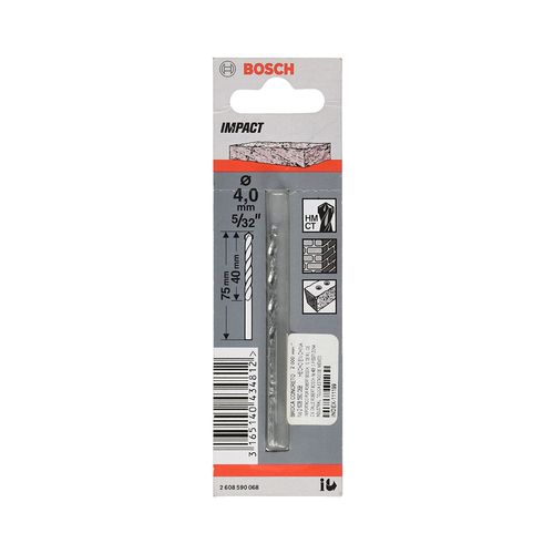 Broca Bosch Impact para Concreto  4mm 2608590068-000