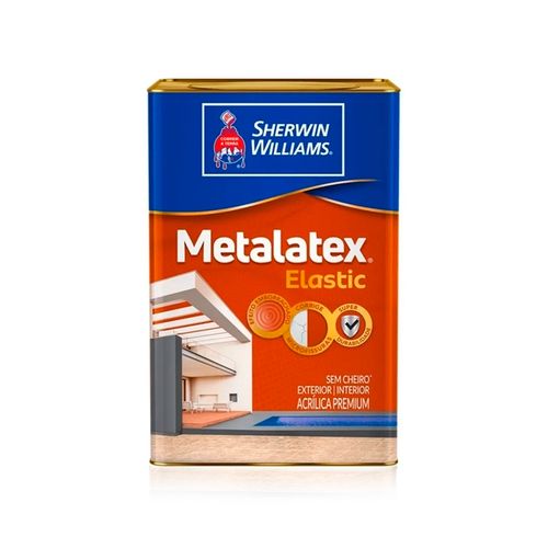 Tinta Sherwin Williams Metalatex Elastic Acetinado Branco 18 Litros 7290006