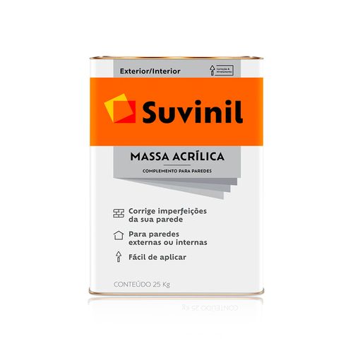 Massa Suvinil 15,92 Litros Acrílica 25 KG 50614497