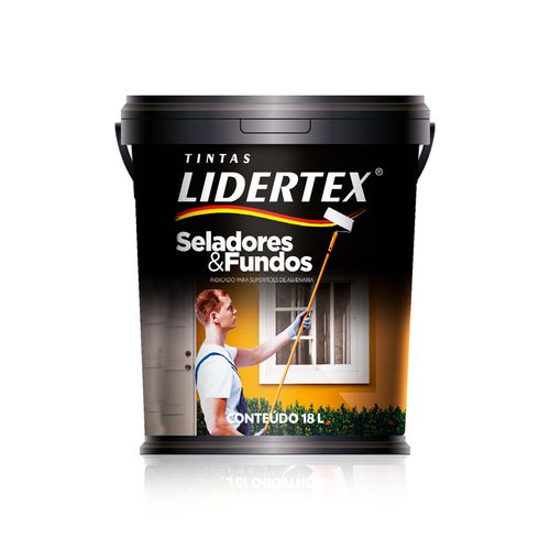 Selador Acrílico Lidertex Branco Balde 18 Litros 0434000180262