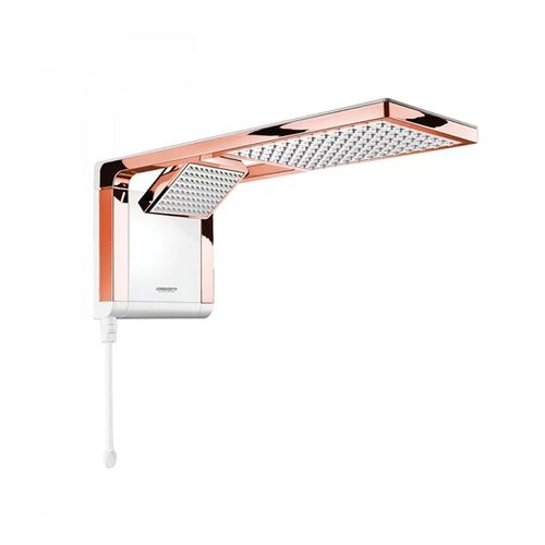 Chuveiro Lorenzetti Acqua Duo Ultra Branco/Rose Gold 127V 5500W 7510126