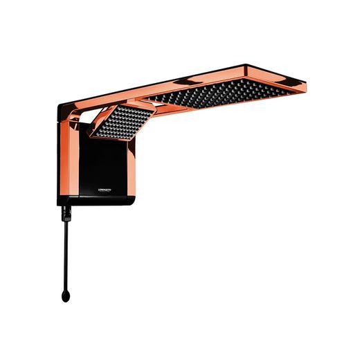 Chuveiro Lorenzetti Acqua Duo Ultra Black/Rose Gold 220V 7800W 7510127