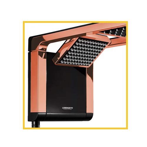 Chuveiro Lorenzetti Acqua Duo Ultra Black/Rose Gold 220V 7800W 7510127