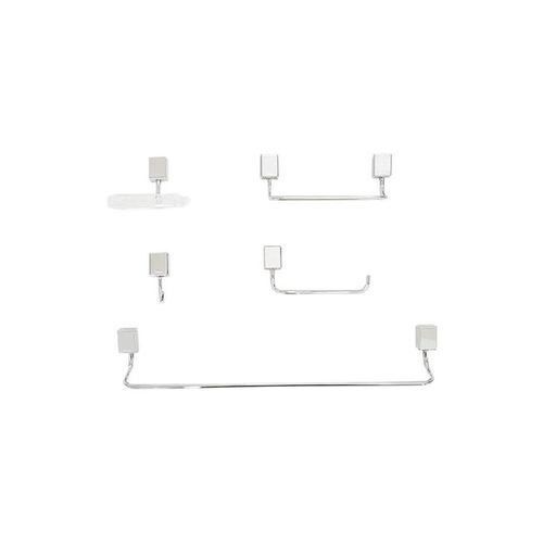 Kit Incepa Zip 5 Peças Cromado B8000I9CR0