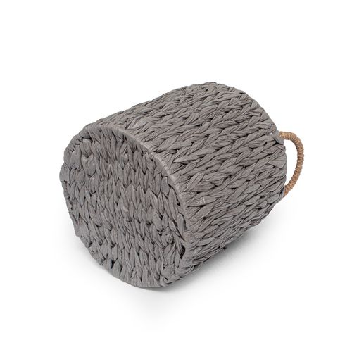 Cesto Casa OK 30x38Cm P Ferro e Forro Linho VH219501