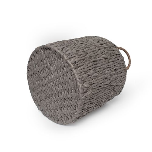 Cesto Casa OK 40x44Cm M Ferro e Forro Linho VH219501