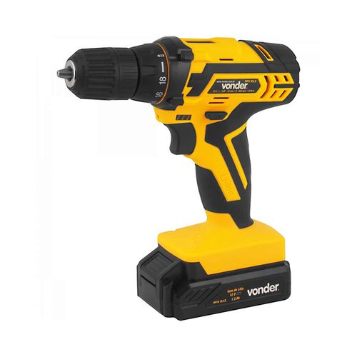 Parafusadeira Furadeira Vonder Bateria 12V Pfv012 Bivolt 6001012000