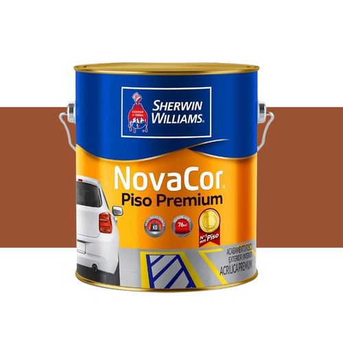 Tinta Sherwin Williams Novacor Piso Castor 3,6 Litros 38083801
