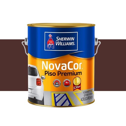 Tinta Sherwin Williams Novacor Piso Marrom 3,6 Litros 38086701