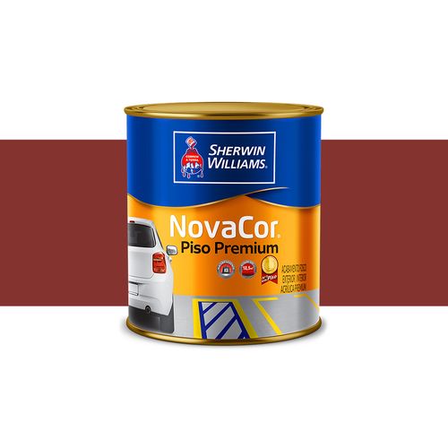 Tinta Sherwin Williams Novacor Piso Vermelho 0,9 Litros 38089302