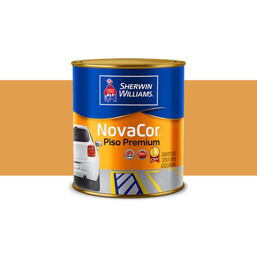 Tinta Sherwin Williams Novalor Piso Amarelo Demarcação 0,9 Litros 38080202