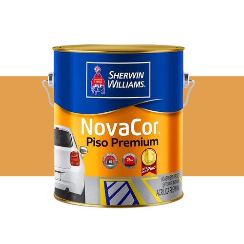 Tinta Sherwin Williams Novacor Piso Amarelo Demarcação 3,6 Litros 38080201