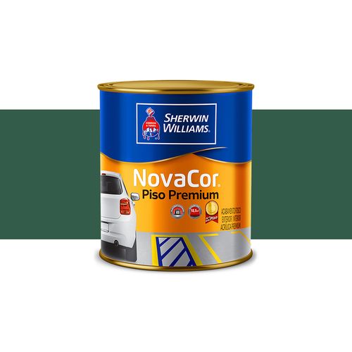 Tinta Sherwin Williams Novacor Piso Verde 0,9 Litros 38088102