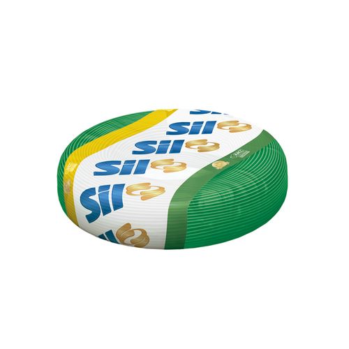 Cabo Sil Flexível 2,5Mm2 Rolo 50 Metros Verde 5318