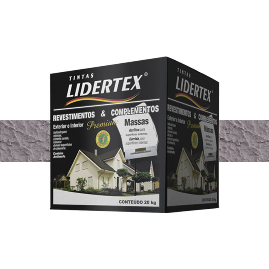 Textura Lidertex Niquel Caixa 20KG 0426000531662 - Todimo