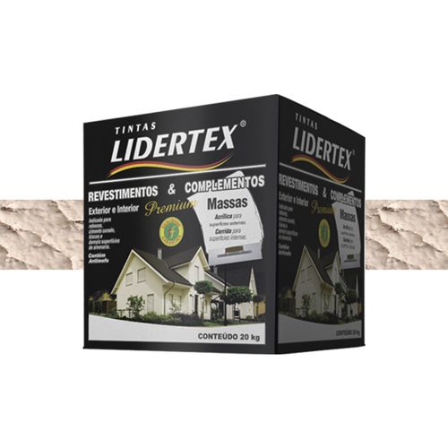 Textura Lidertex Palha Caixa 20 Kilo 0426000540662