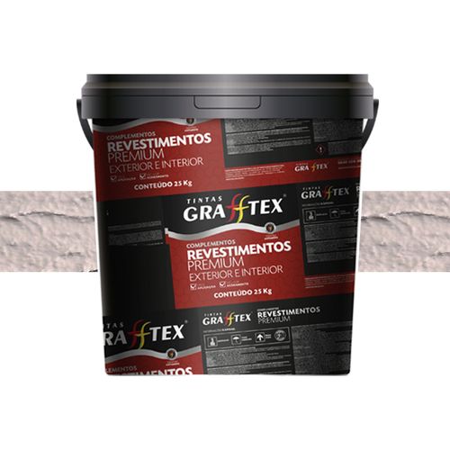 Tinta Grafftex Textura Barrica 25Kg Gelo 10080078
