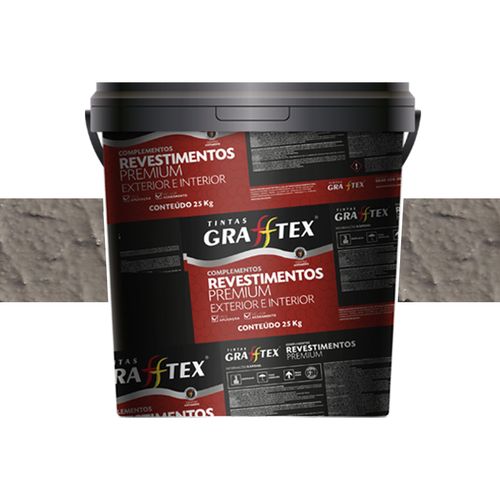 Tinta Grafftex Textura Barrica 25 KG Concreto 10080147