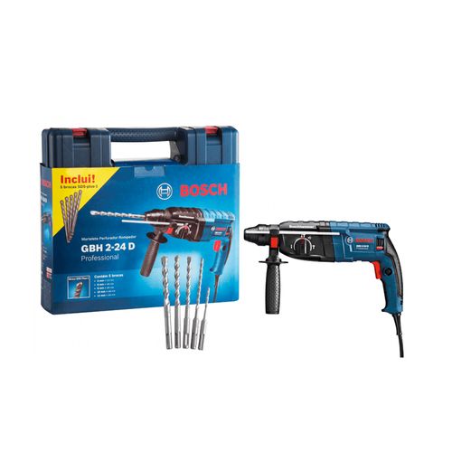 Martelo Bosch 127V Com 05 Broca s 800W