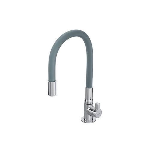 Torneira Hydra Cozinha Mesa Motion Cromado/Cinza 1168.METPTHMN