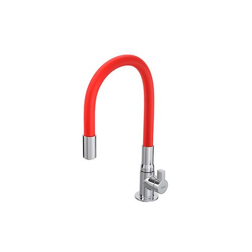Torneira Hydra Cozinha Mesa Motion Cromado/vermelha 1167.METPTHMN