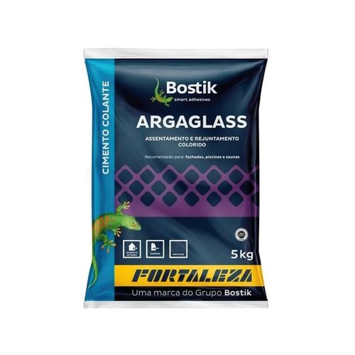 Argamassa Fortaleza Argaglass Interna/Externa Cinza 5Kg 00872