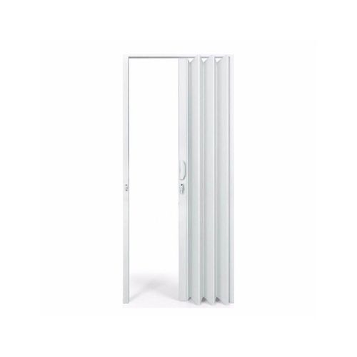 Porta PVC 70X210Cm Sanfonada Vitesse Practice Branca - Plástico