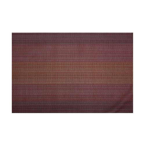 Lugar Americano Decor P/Mesa PVC Cinza Lista De La HD-67154