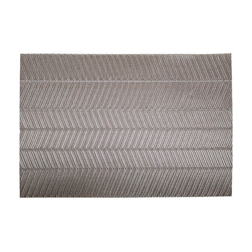 Lugar Americano Decor P/Mesa PVC Prata HD-67260