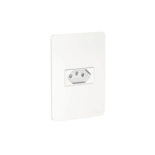 Tomada Schneider Orion BR 2P T 10A Branco S71302104