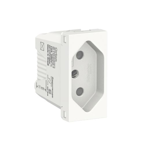 Módulo Schneider Orion Tomada 2P T 10A Branco S70202104
