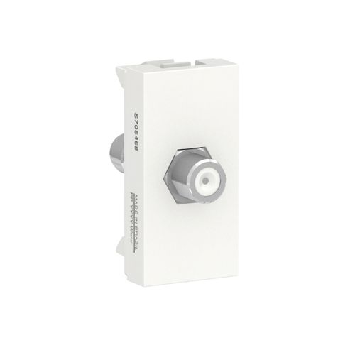 Módulo Schneider Orion Tomada Antena De TV Branco S70546804