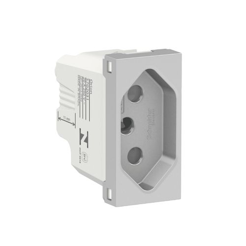 Módulo Schneider Orion Tomada 2P T 20A Alumínio S70203174