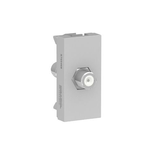 Módulo Schneider Orion Tomada Antena de TV Alumínio S70546874