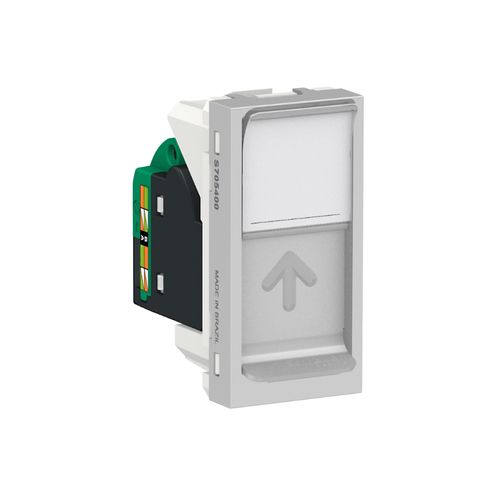 Módulo Schneider Orion Tomada RJ45 CAT5E Alumínio S70540074
