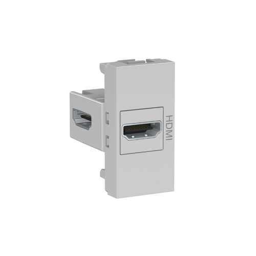 Módulo Schneider Orion Tomada HDMI 2 Módulos Alumínio S70647274