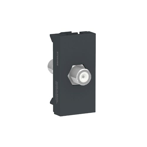 Módulo Schneider Orion Tomada Antena de TV Grafite S70546894