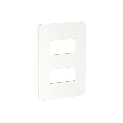 Placa Schneider Orion 4X2 2 Postos Branca S730121004