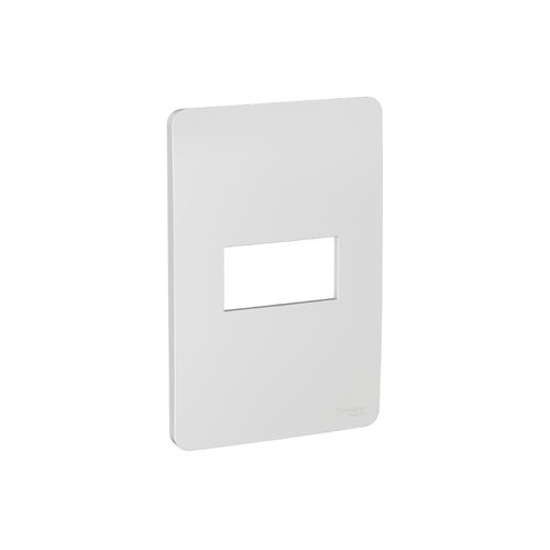 Placa Schneider Orion 4X2 1 Posto Gamma Silver S730101274