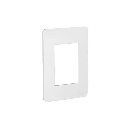Placa Schneider Orion 4x2 3 Postos Gamma Silver S730103274