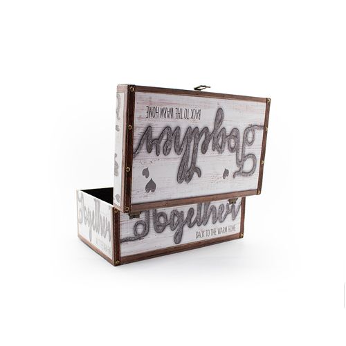 Baú Decor M 37x23x17Cm Home XB18169