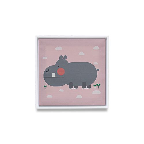 Quadro Decor 30X30Cm Hipopótamo XCC186611Y