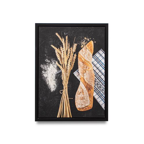Quadro Decor 45X60Cm Trigo e Pão XCC180288